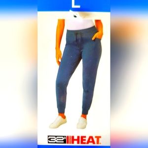 32 Degrees Heat Womens Microfleece Lined Joggers Woman's L